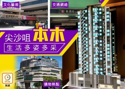 【新盤追擊】尖沙咀本木衣、食、住、行得心應手