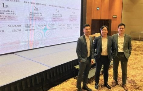 大圍站柏傲莊III首批入場費674.8萬起