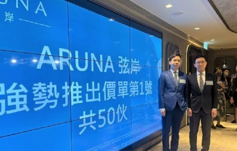 鸭脷洲弦岸首推50伙　入埸开放式户售531.9万