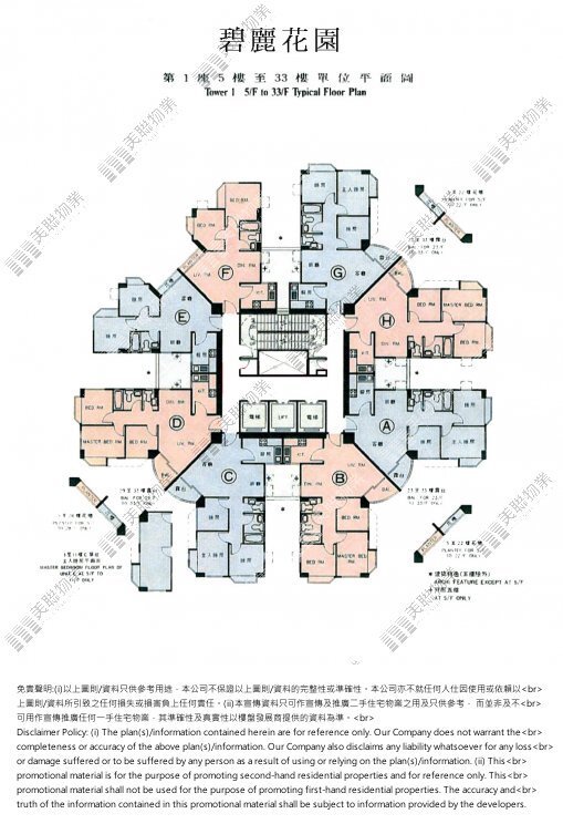 红磡 碧丽花园 1座高层h室 I 楼市成交 美联物业midland Realty