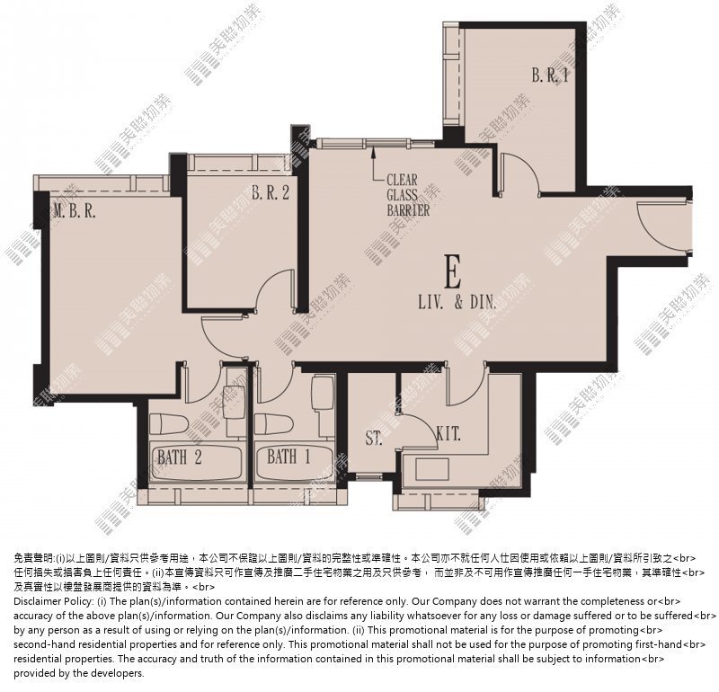 荃灣-海之戀-1期7座低層E室(I20220900821) | 樓市成交| 美聯物業Midland Realty