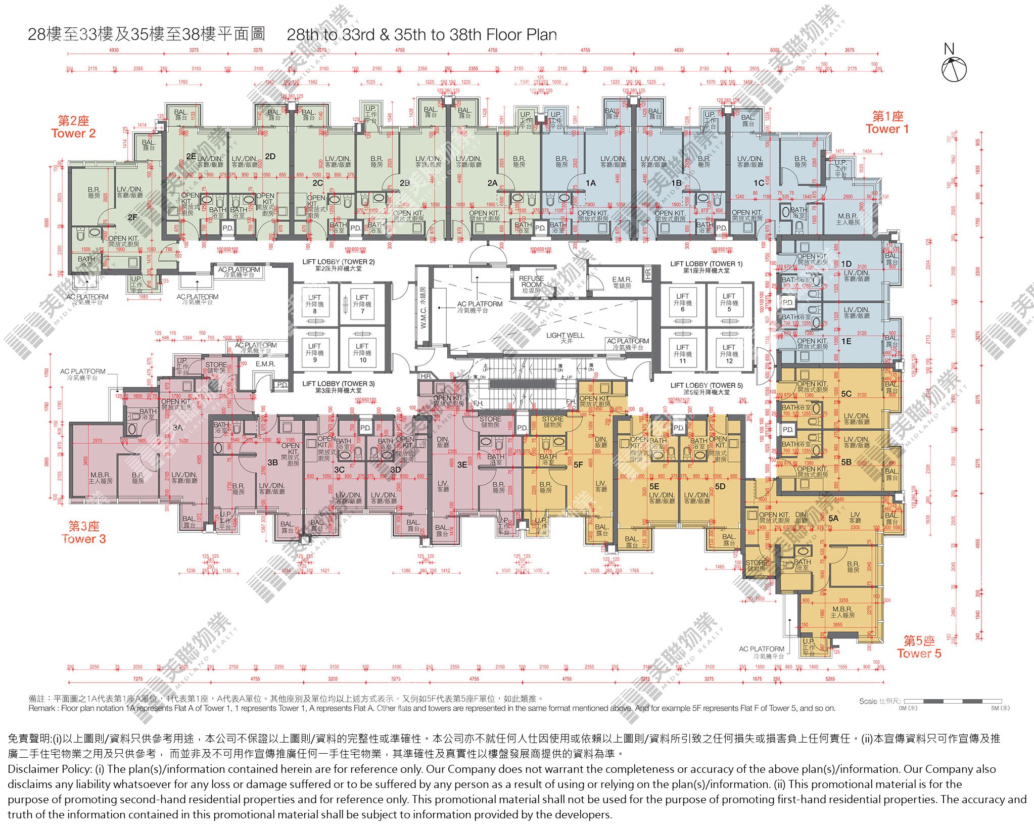 翰林峰平面圖