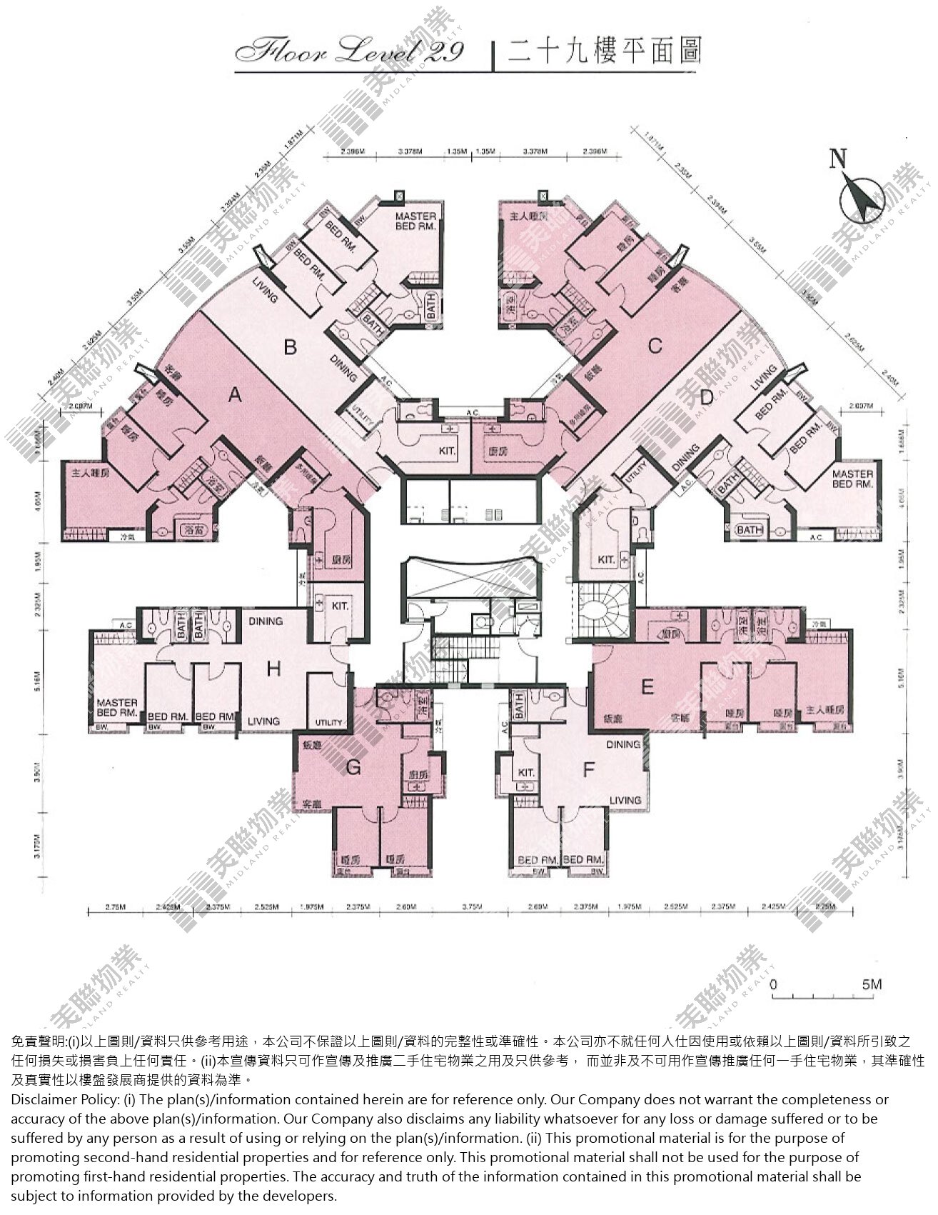 海逸豪園平面圖