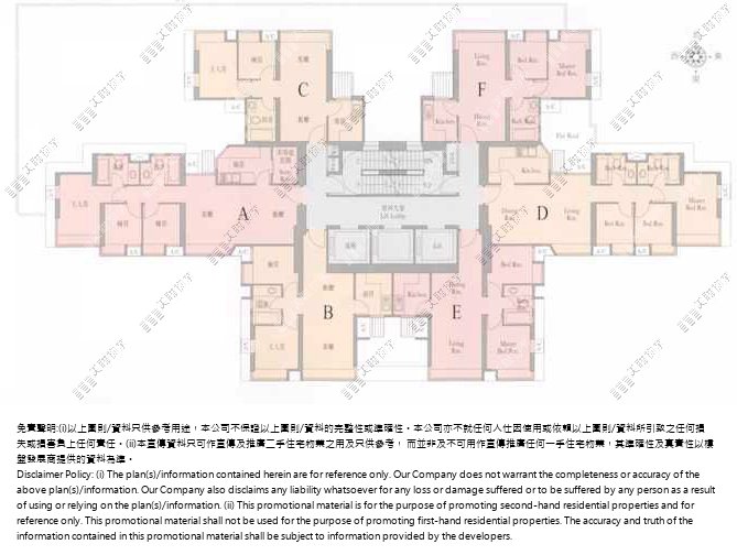 雍翠豪園平面圖