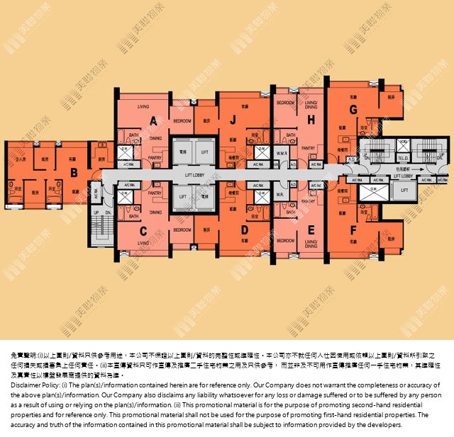 爵悅庭平面圖