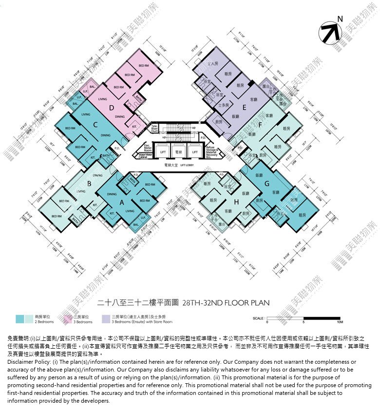 珀麗灣平面圖