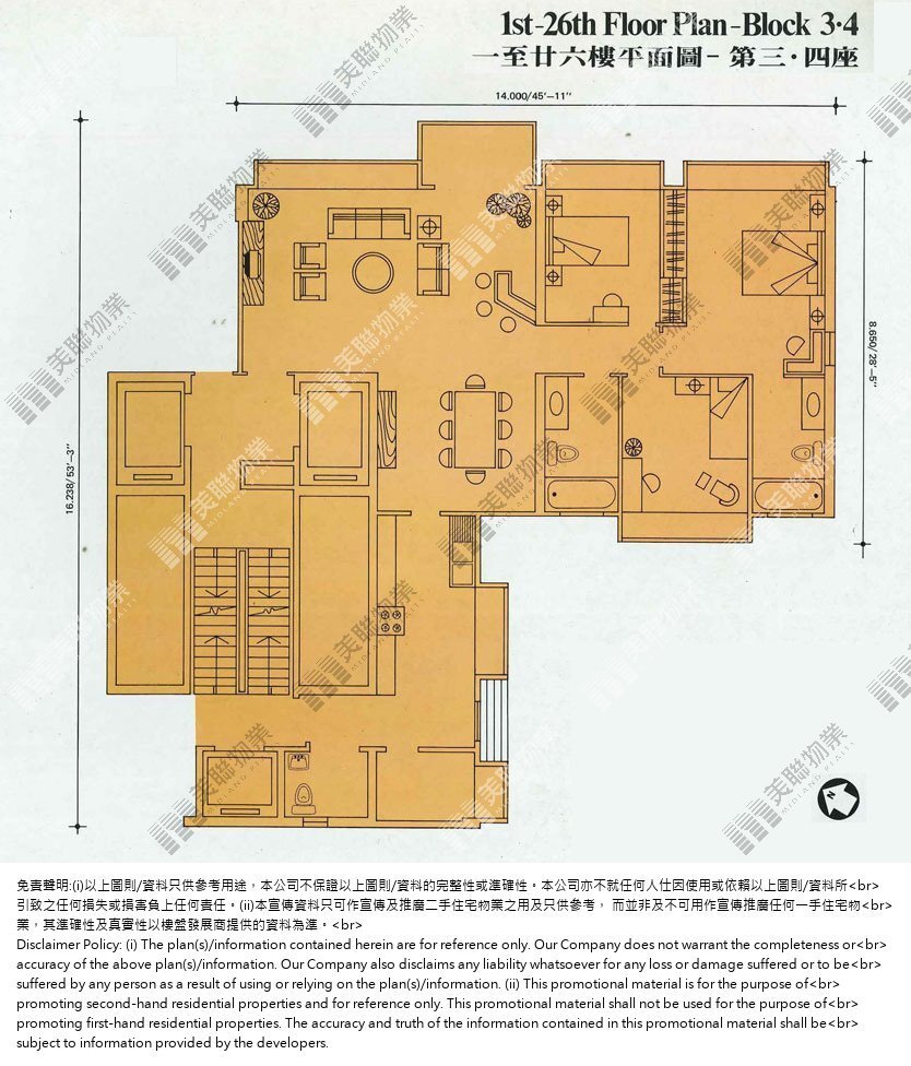 碧霞花園平面圖