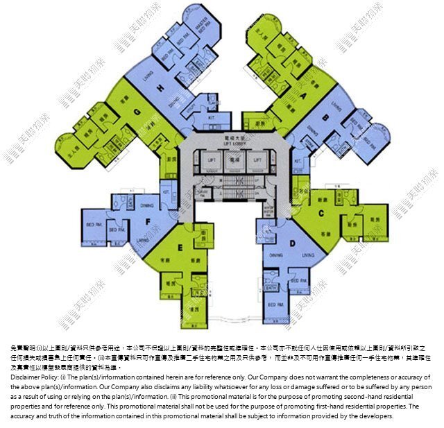 南浪海灣平面圖