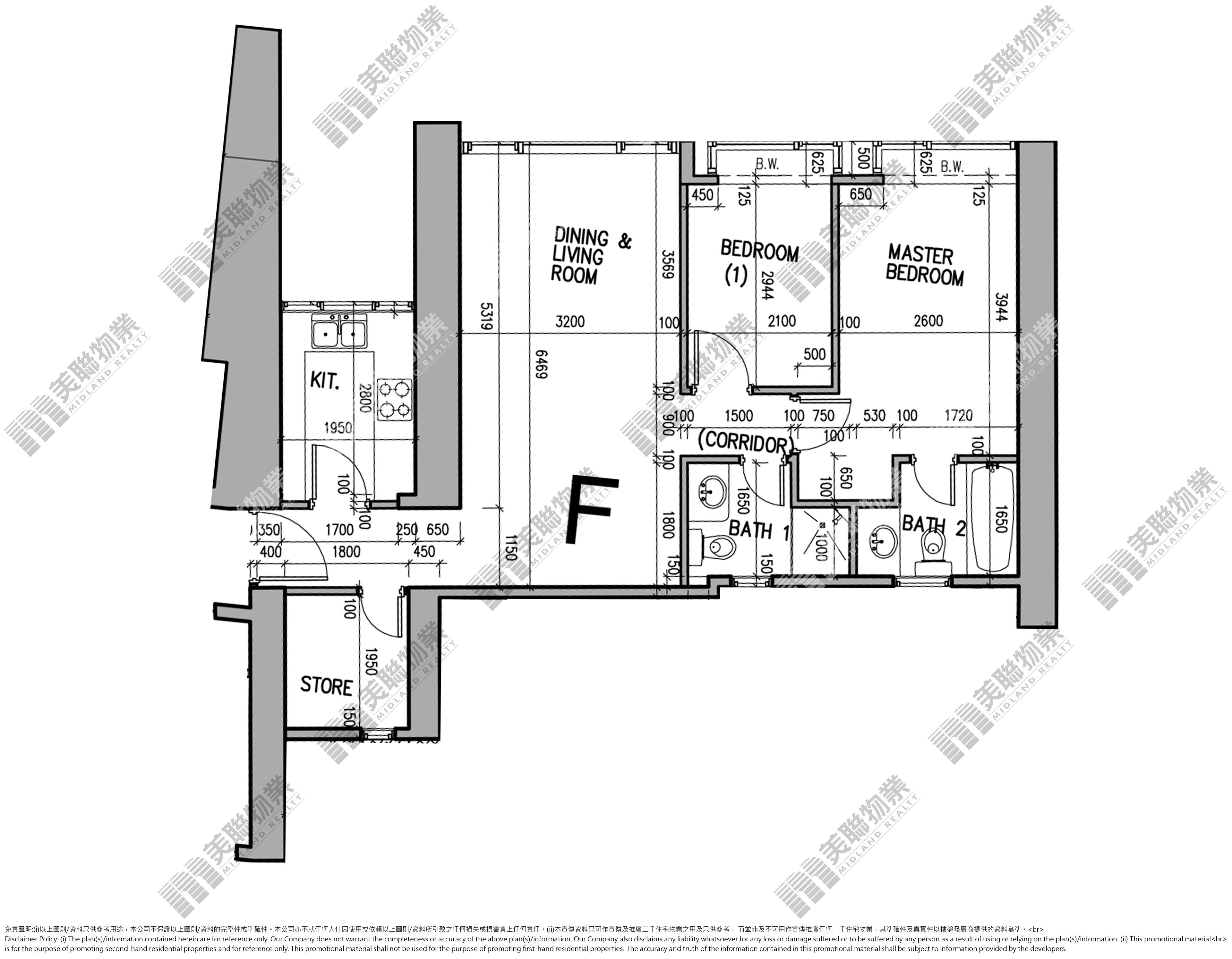 九龍站 君臨天下3座13樓f室 I 樓市成交 美聯物業midland Realty