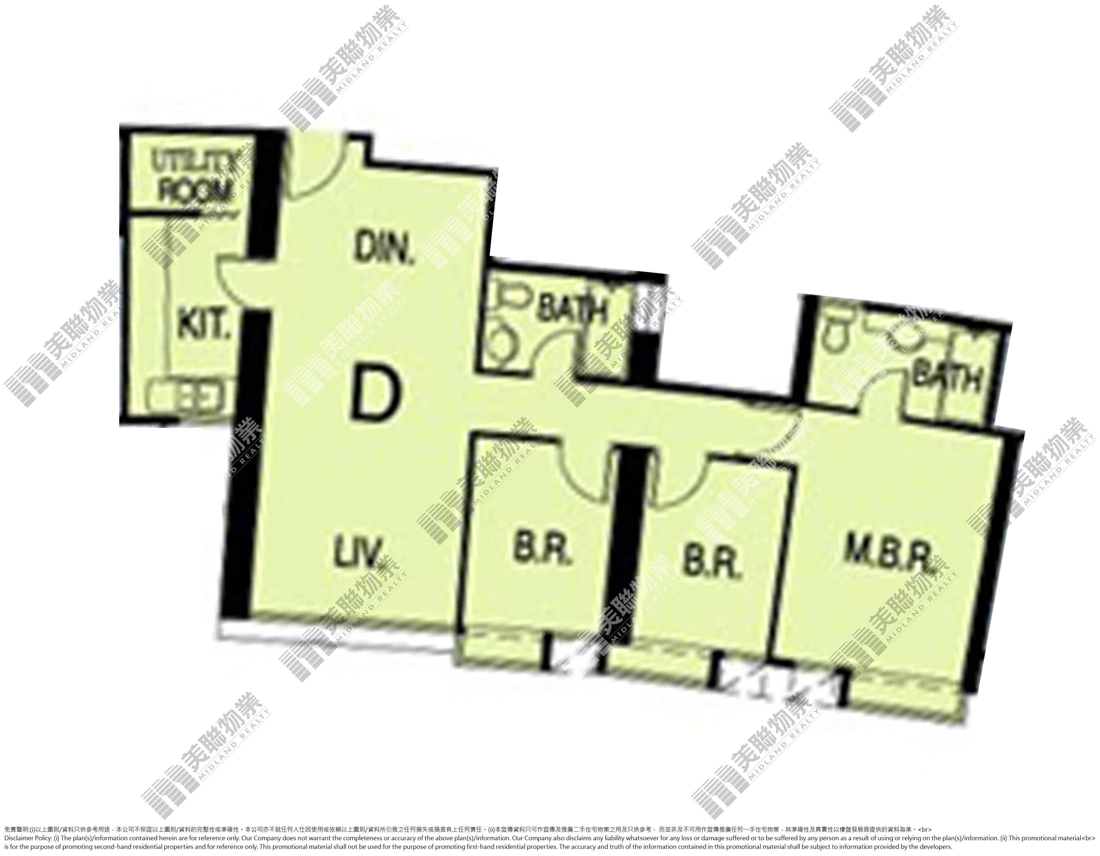 Discovery Bay Discovery Bay Flat D, 12/F, Graceful Mansion (Block