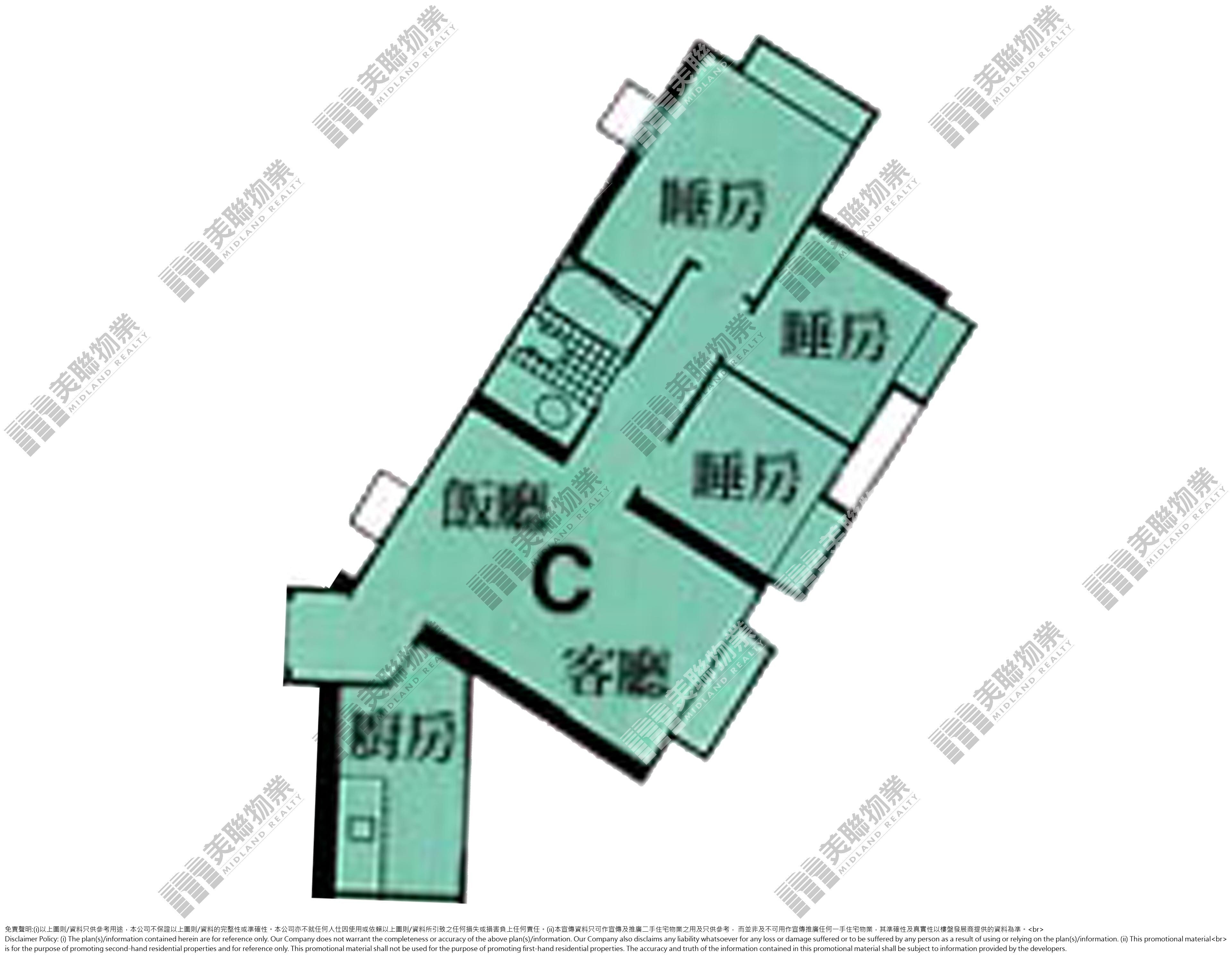 深井 / 青龍頭-浪翠園-1期 1座 9樓 C室 (I20200702234) | 樓市成交 | 美聯物業 Midland Realty