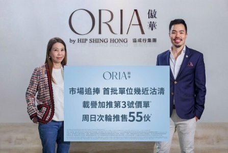 傲華加推周日發售55伙 開放式戶377.2萬起