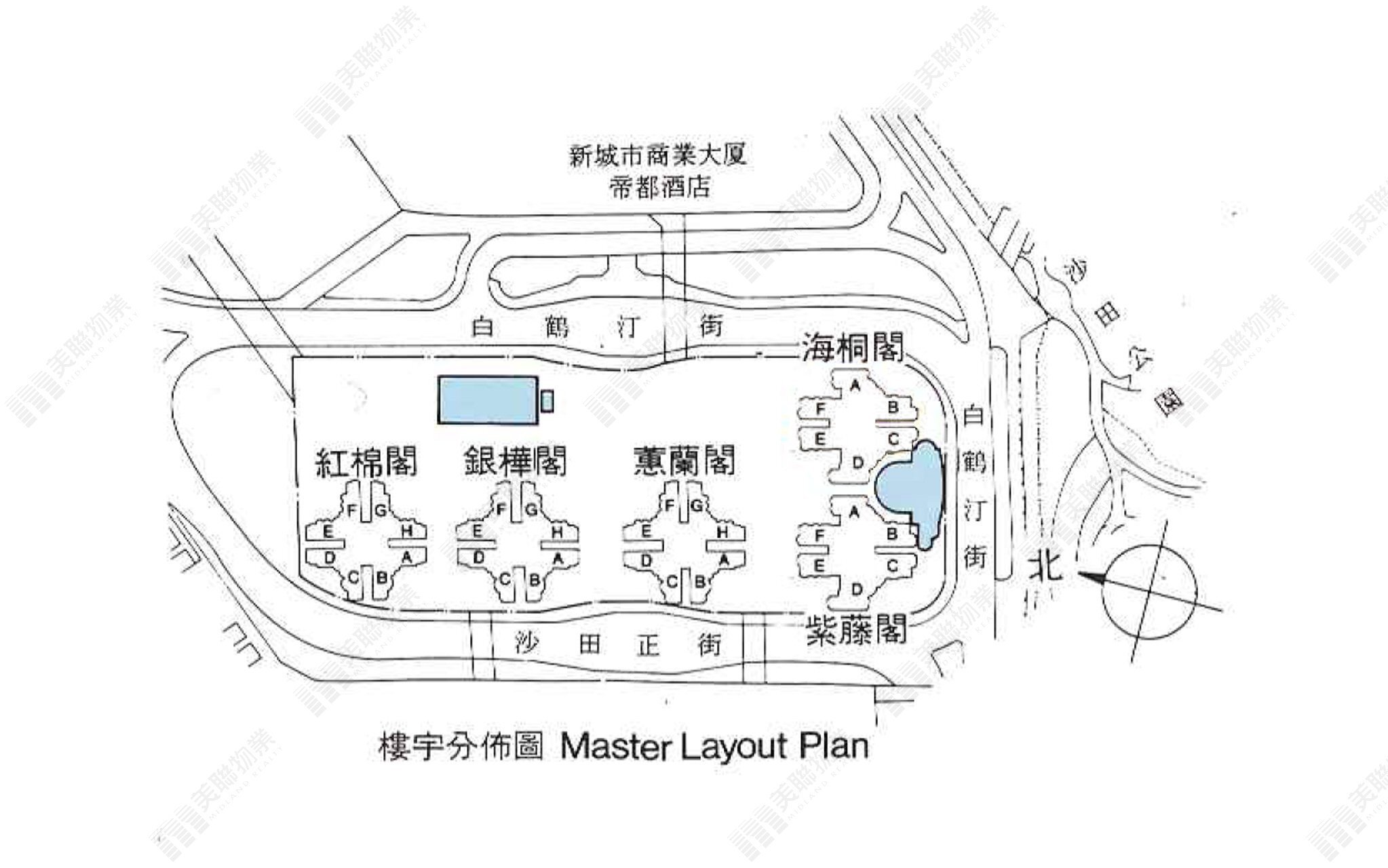 新城市廣場布局圖
