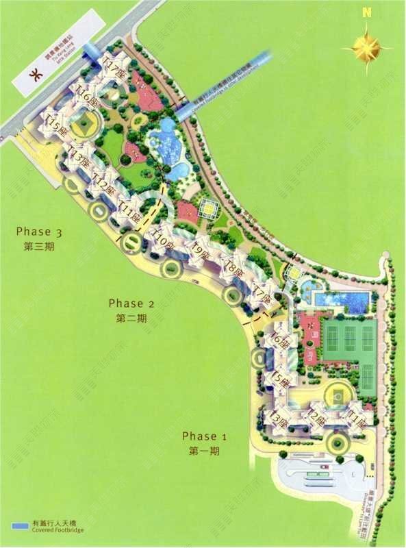 維景灣畔布局圖