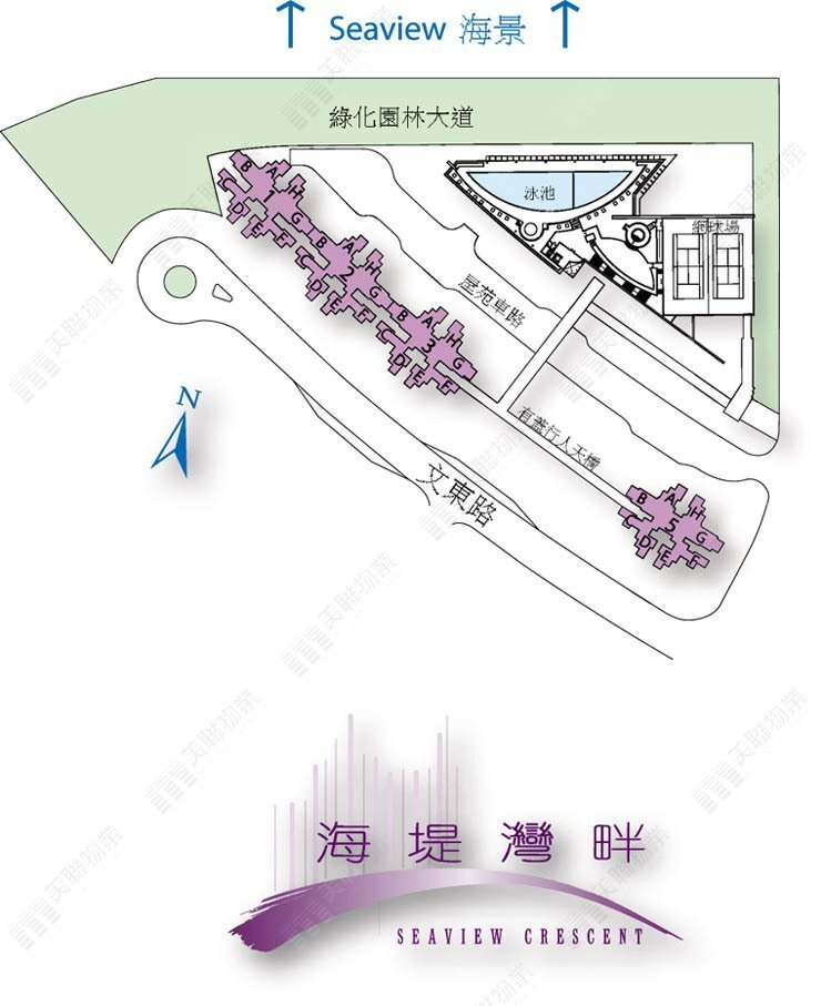 海堤灣畔布局圖