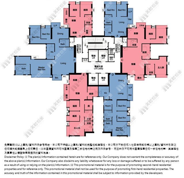 御皇庭平面圖