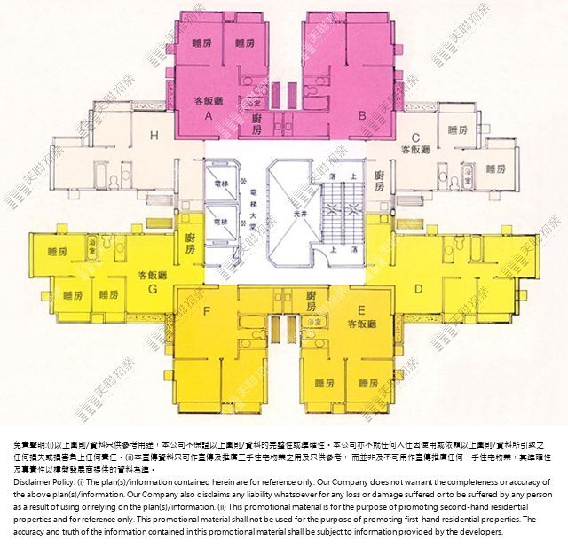 粉嶺名都平面圖