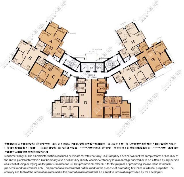 盈暉臺平面圖