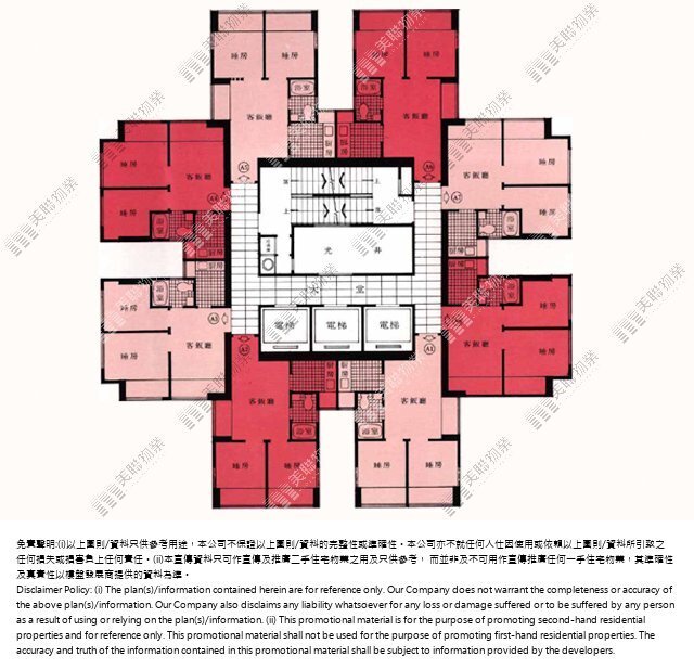 河畔花園平面圖