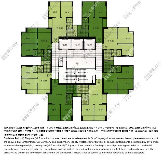 河畔花園平面圖