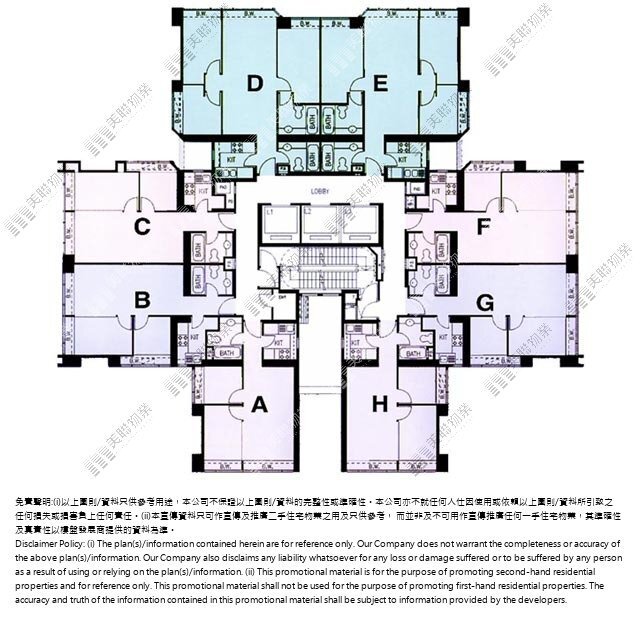 (未分期)|6座|6/F-50/F|6座 6/F-50/F