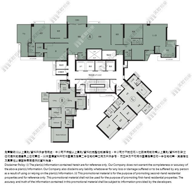 君匯港平面圖