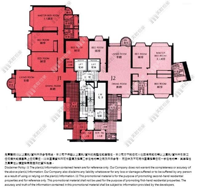 比華利山平面圖