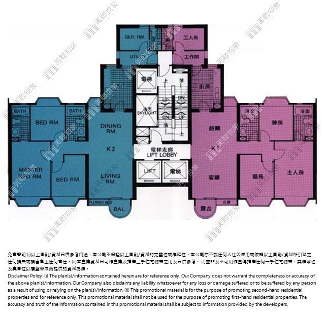 比華利山平面圖