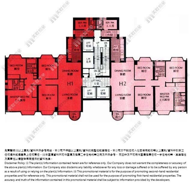 比華利山平面圖