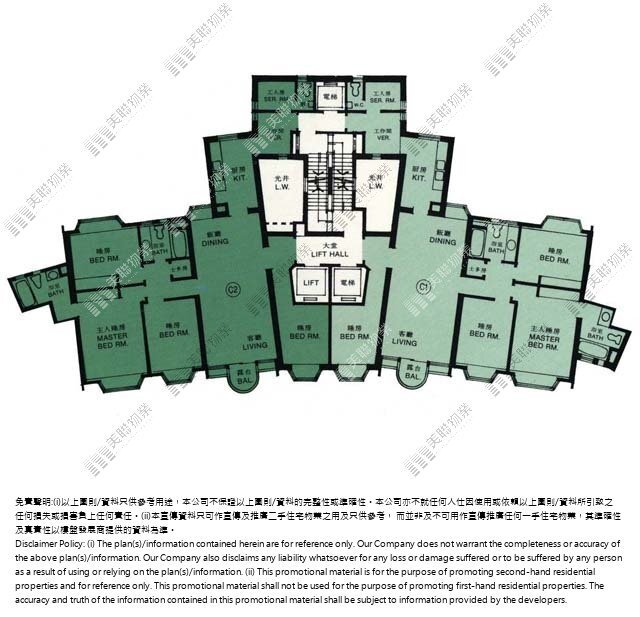 比華利山平面圖