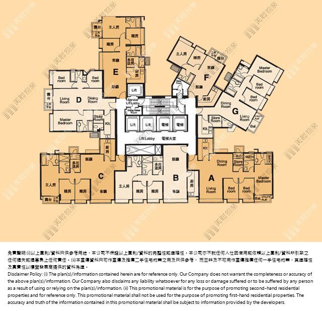碧堤半島平面圖