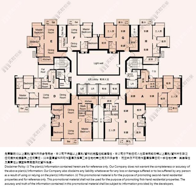 碧堤半島平面圖
