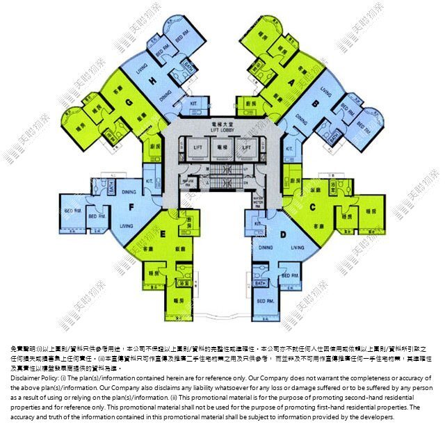 南浪海灣平面圖