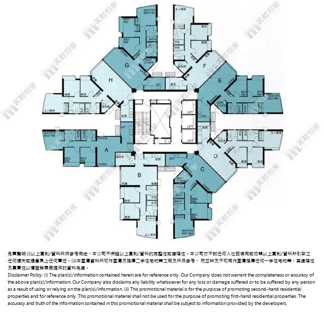 聽濤雅苑平面圖