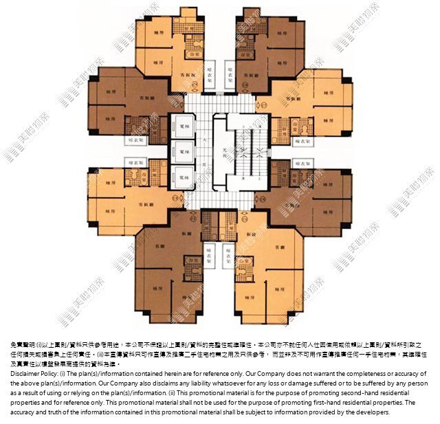得寶花園平面圖