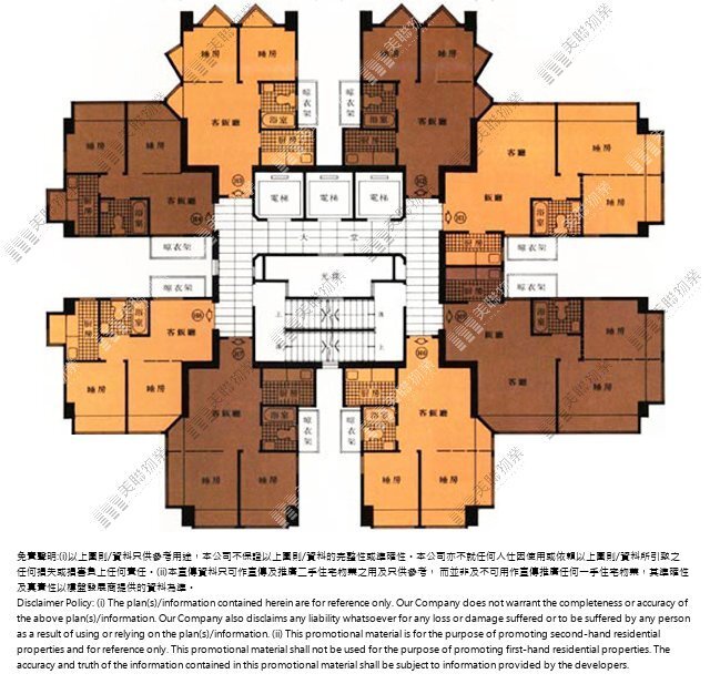 得寶花園平面圖