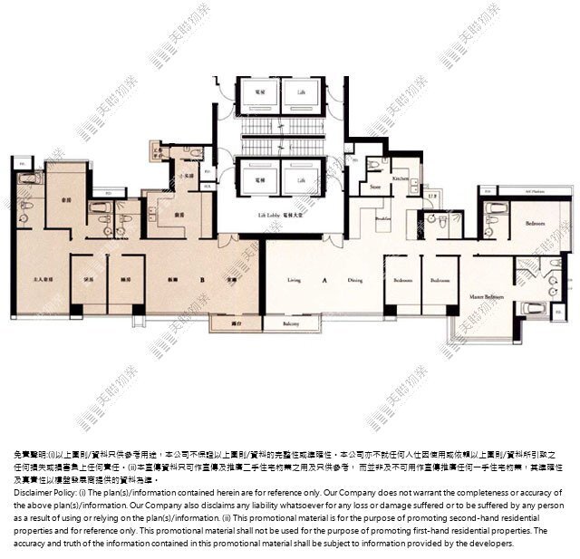 譽.港灣平面圖