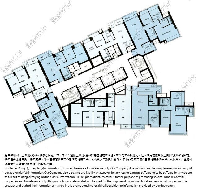 譽.港灣平面圖