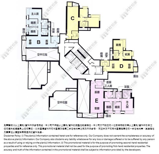 逸樺園平面圖