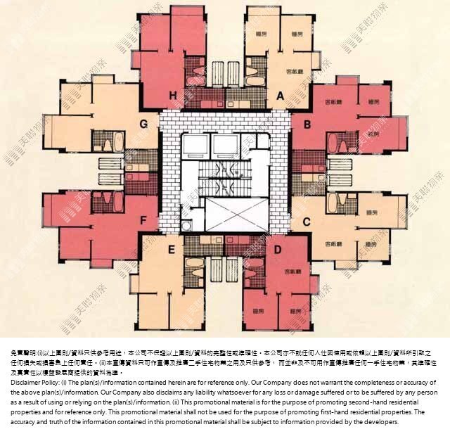 凱德花園平面圖