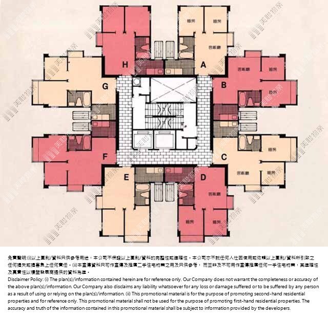凱德花園平面圖