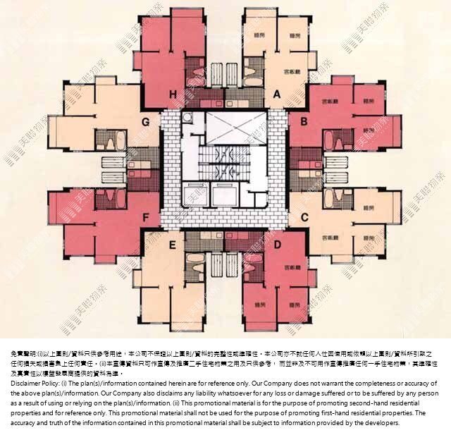 凱德花園平面圖