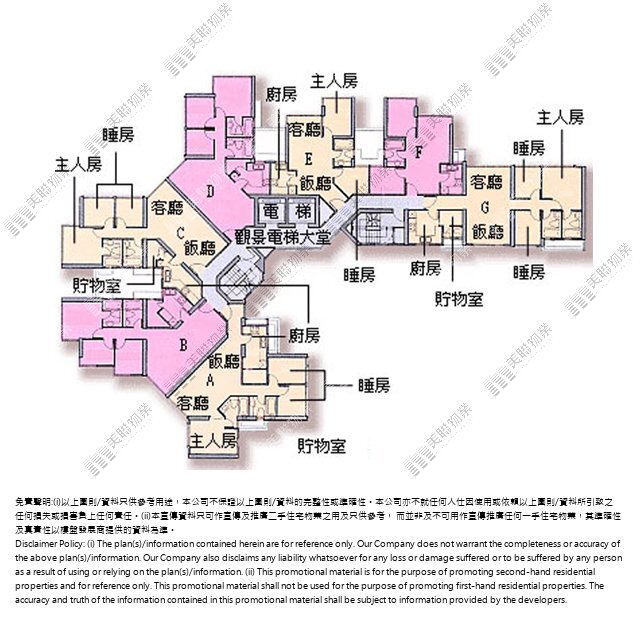 帝庭豪園平面圖
