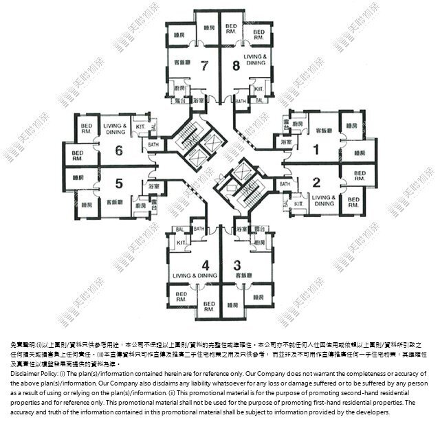 兆山苑平面圖