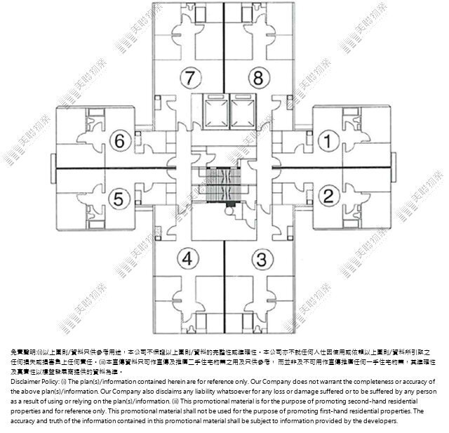悅麗苑平面圖