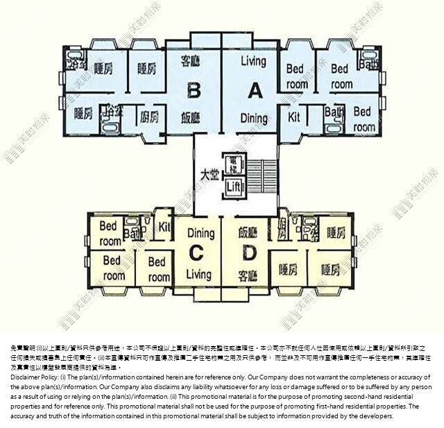 富豪閣平面圖