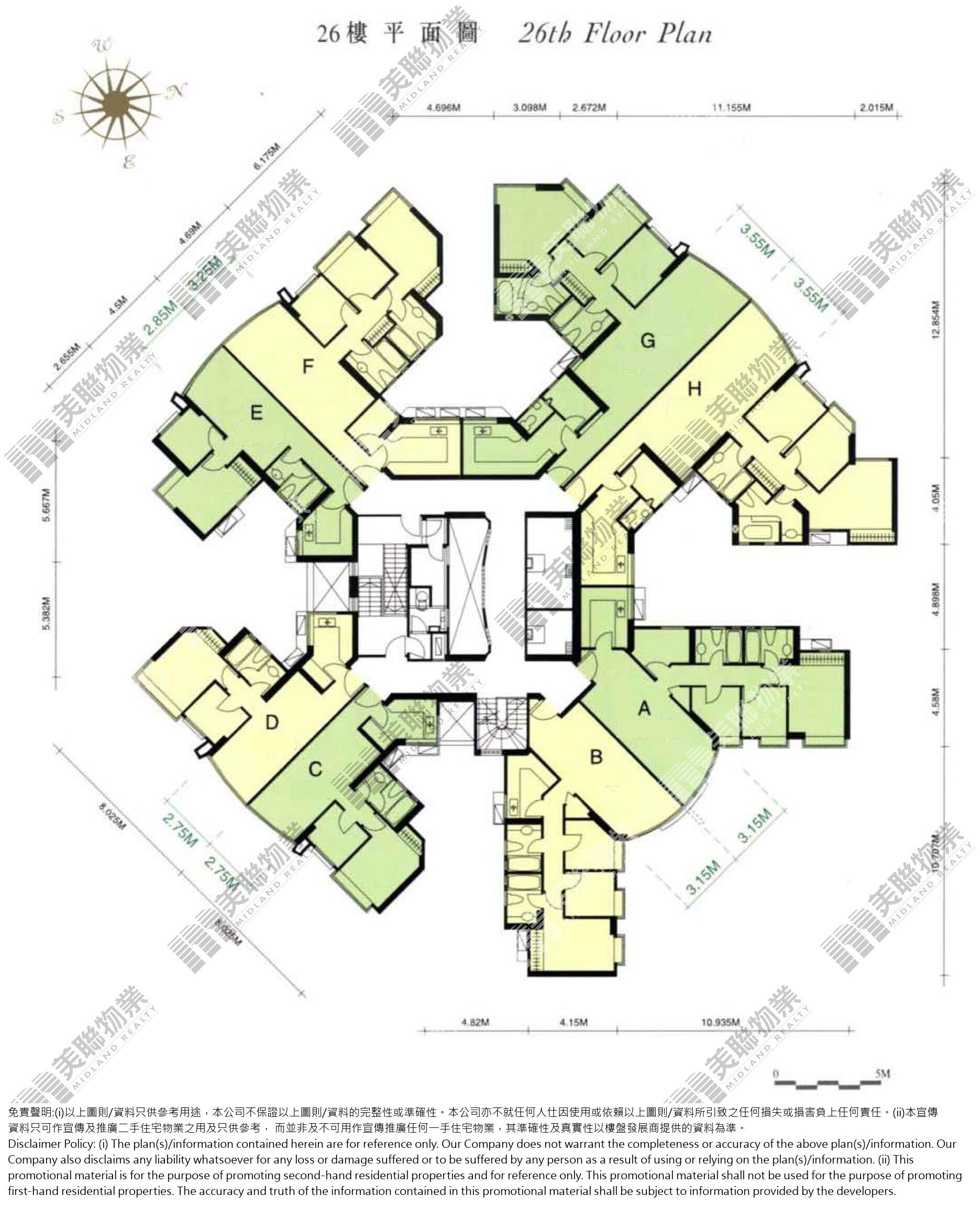 綠庭軒|2座|26/F|綠庭軒 2座 26/F