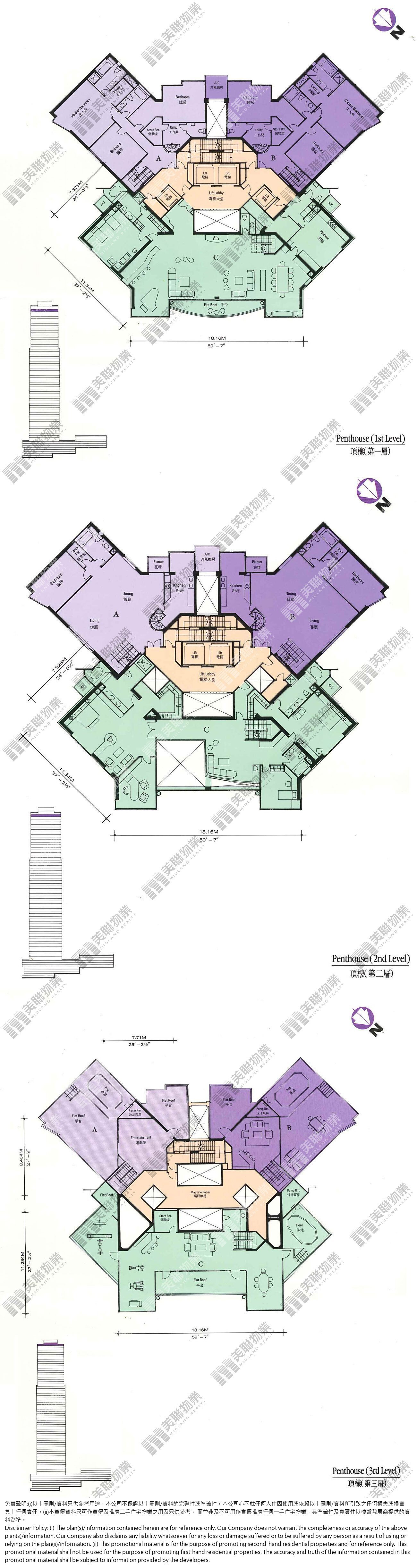 (未分期)|3座|Penthouse/F|3座 Penthouse/F