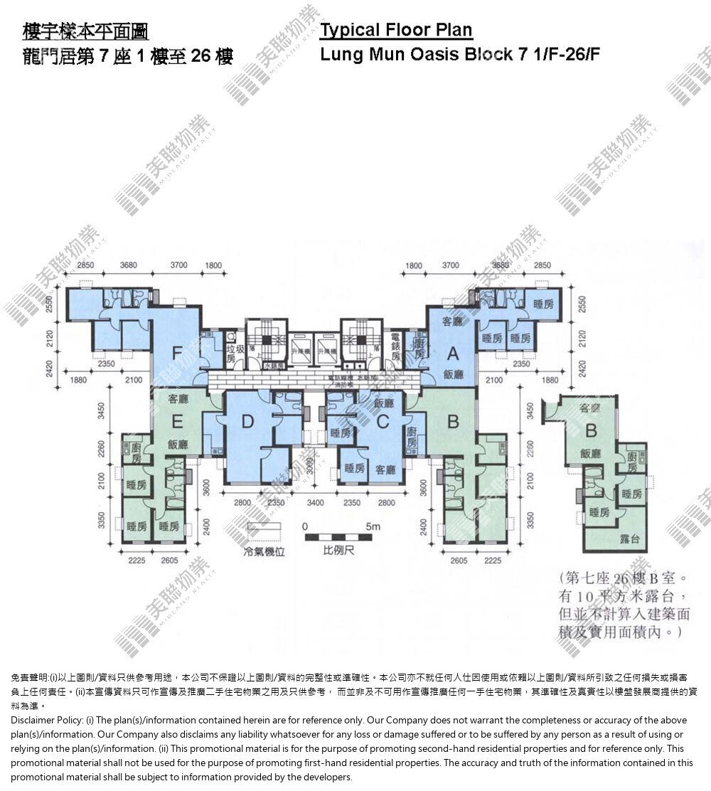 (未分期)|7座|1/F-26/F|7座 1/F-26/F