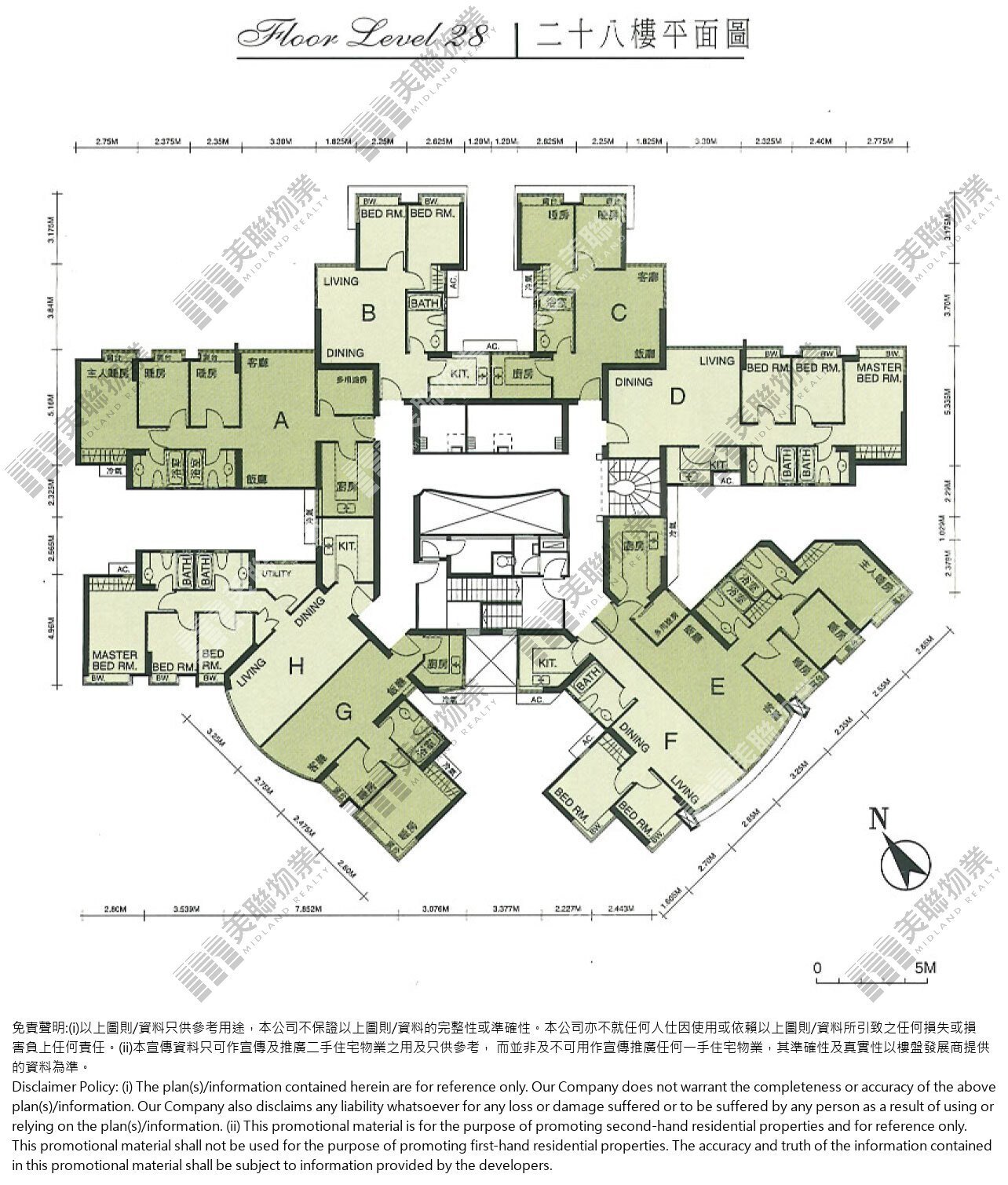 海逸豪園平面圖